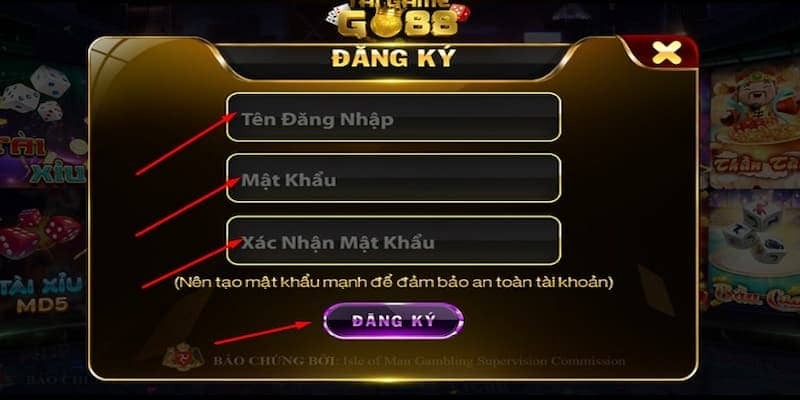 Quy trình đăng ký GO88 chi tiết cho tân thủ